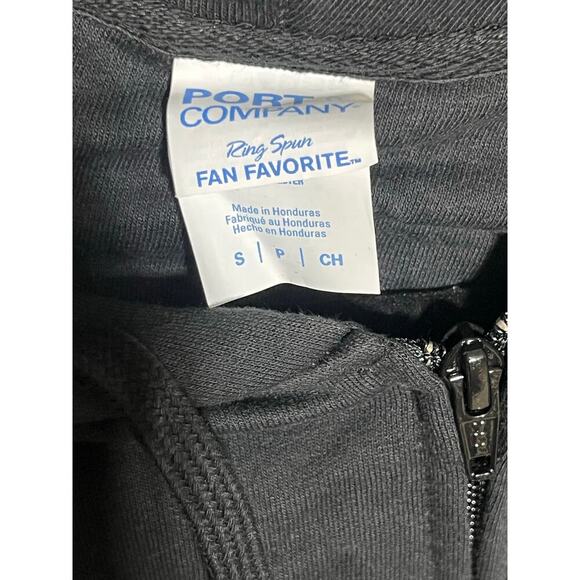 New Sunkissed Zip Hoodie Black Size S ‎ Cotton Soft Casual Travel - Picture 5 of 6